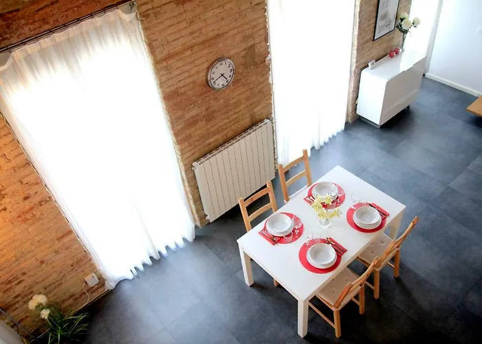 Apartament Atico Loft Ruzafa Walencja